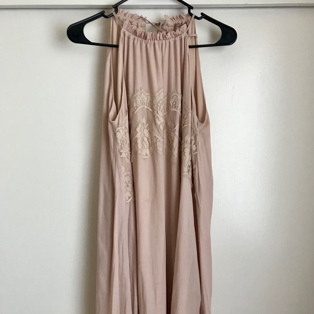 Cream lace dress